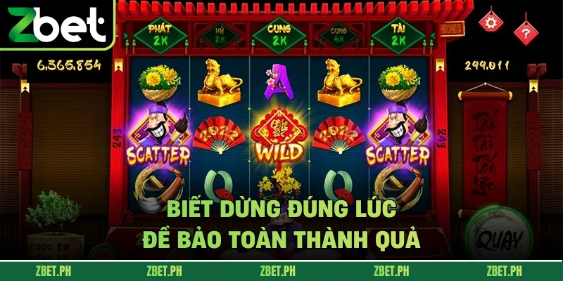 Biết dừng đúng lúc để bảo toàn thành quả
